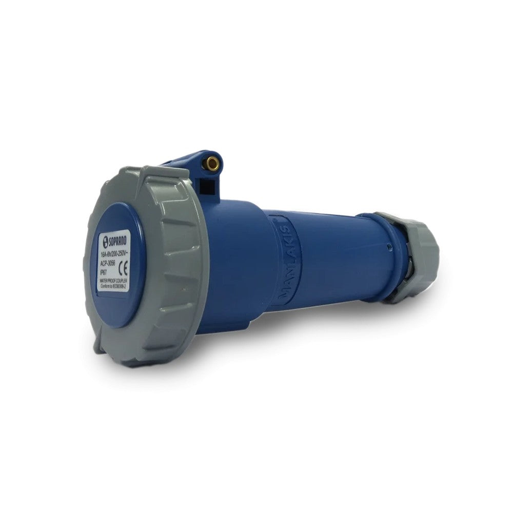 Acoplamento 3P T N 32A 240V 9H 5259 Soprano
