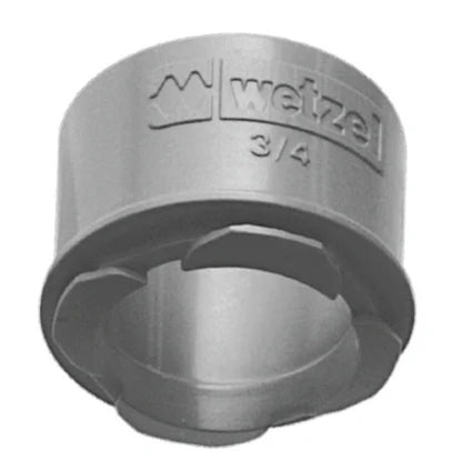 Adaptador PVC Cinza 3/4 para 1 Polegada Wetzel