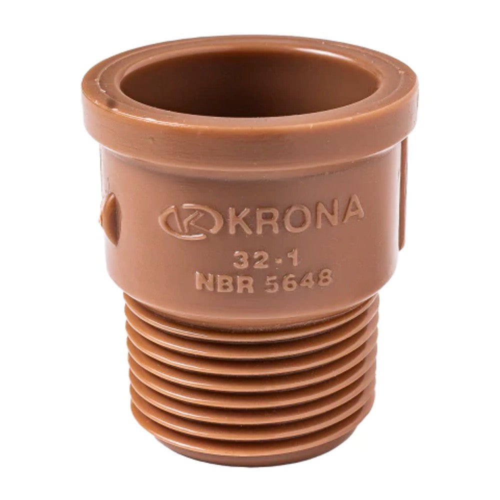 Adaptador Soldável Curto 32mm x 1 Polegada 0332 Krona
