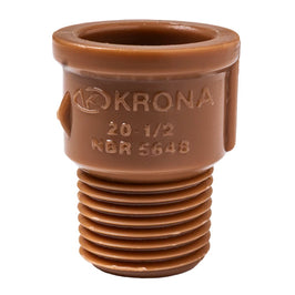 Adaptador Soldável Curto com Rosca 20mm x 1/2 Polegada Krona