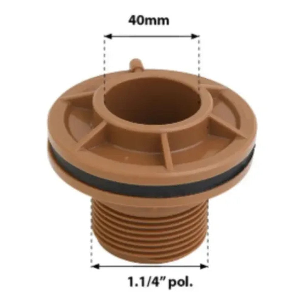 Adaptador Soldável para Caixa d'Água 40mm x 1.1/4 Polegadas Krona