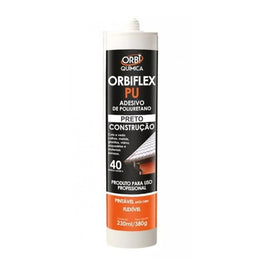 Adesivo PU Construção Preto 380g OrbiFlex