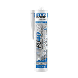 Adesivo PU40FIX 280ml 387g Cinza Tekbond