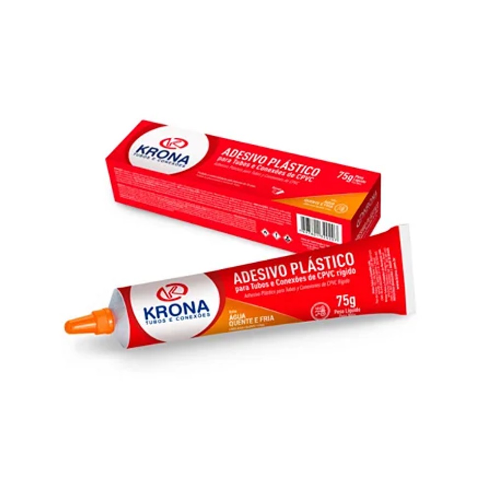 Adesivo PVC 75g Bisnaga Ultraterm Krona