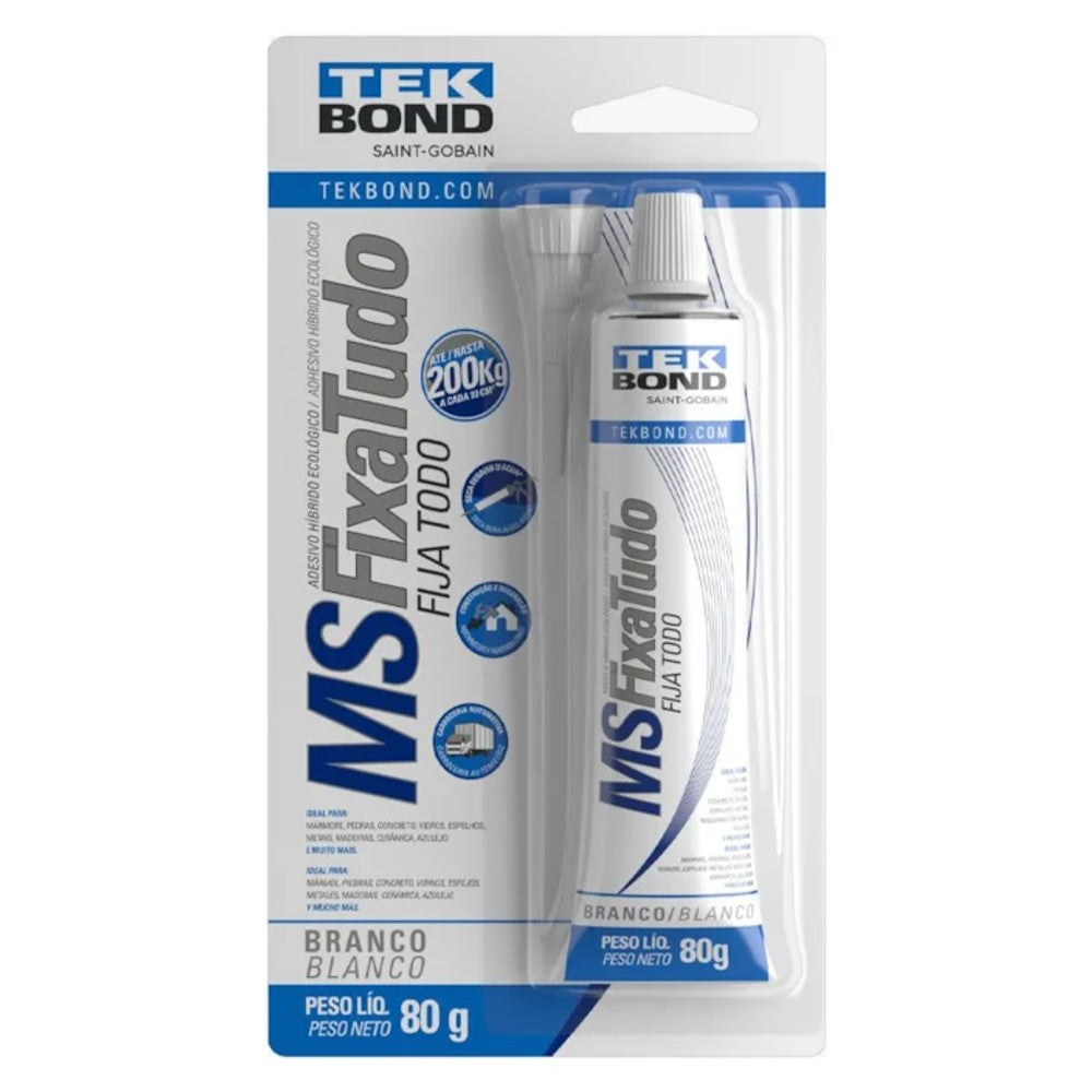 Adesivo Pesilox 80g Branco Tekbond