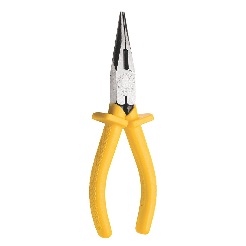Alicate Bico Reto 6 Polegadas Amarelo Tramontina