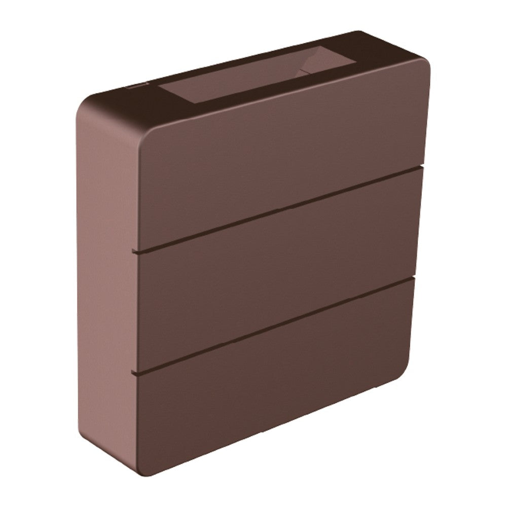 Arandela Blumenau Aleta 6W 3000K Marrom