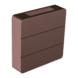 Arandela Blumenau Aleta 6W 3000K Marrom