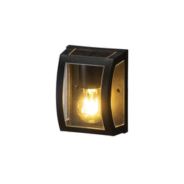 Arandela Dital 1112 Oval E27 Preto