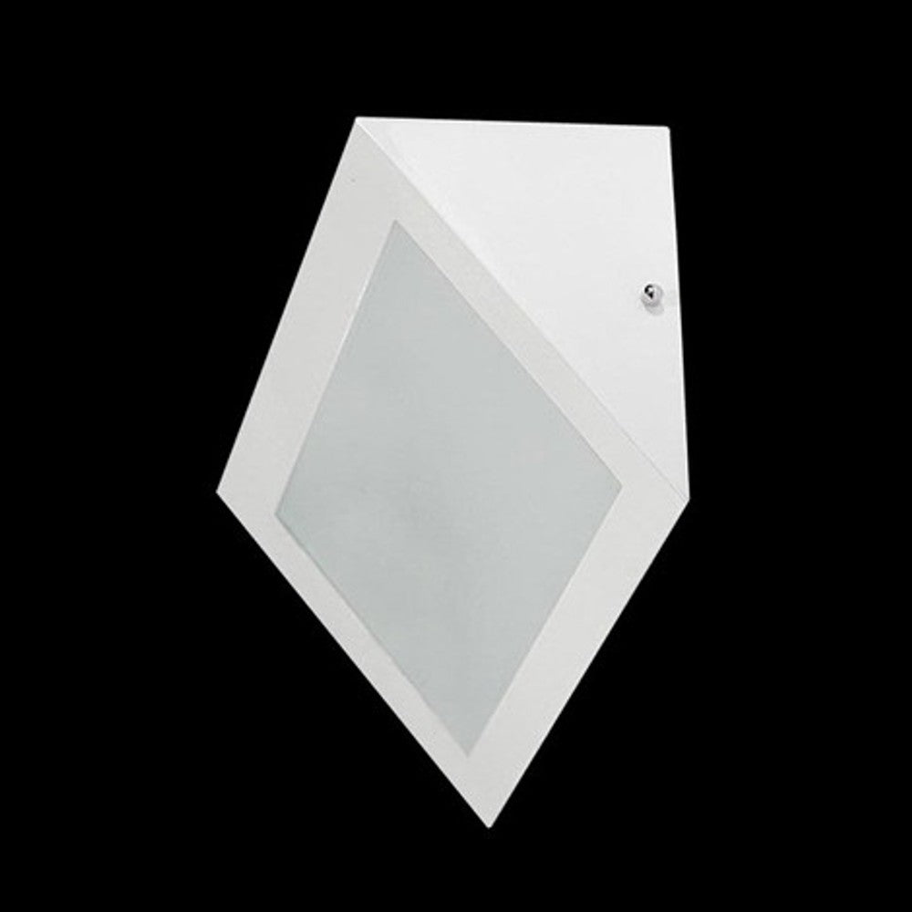 Arandela Fábrica da Luz 1580 Matte Triangular 15x23 1 E27