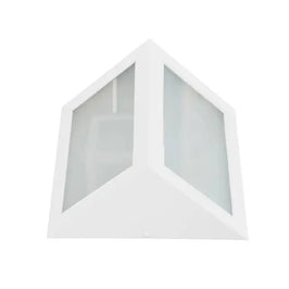 Arandela Fabrica da Luz 1570 Matte Triangular 18x18cm 1 Lâmpada E27