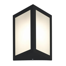 Arandela Fabrica da Luz 1570 Preto Triangular 18x18 1 E27
