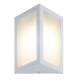 Arandela Fabrica da Luz 1580 Branco Triangular 15x23 1 E27