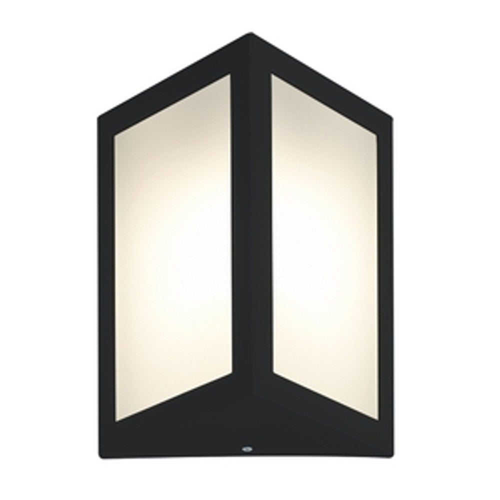 Arandela Fabrica da Luz 1580 Preto Triangular 15x23 cm 1 E27