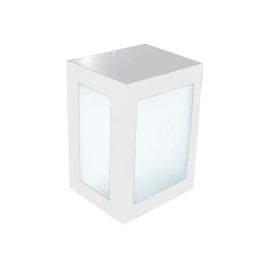 Arandela Fabrica da Luz 1700 Teto Retangular 18x11 cm 1 E27