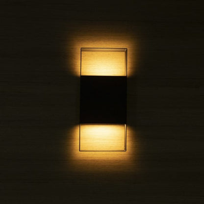 Arandela Fabrica da Luz 4400 TT Malay 2 Lâmpadas Halopin Preto Texturizado