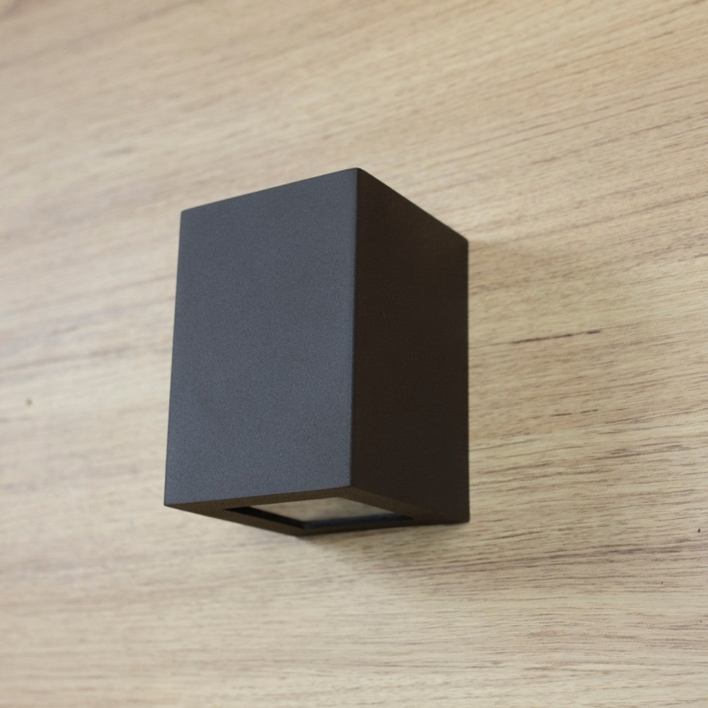 Arandela Fabrica da Luz 4545 Preto 12x12 1 Halopin