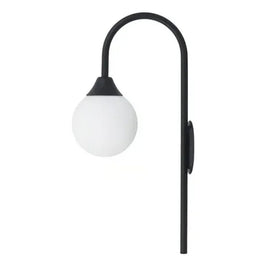Arandela Ideal Sphera 1 Globo G 1xG9 Preto