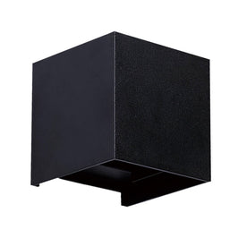 Arandela LED Germany Free Quadrada 6W 3000K Preto