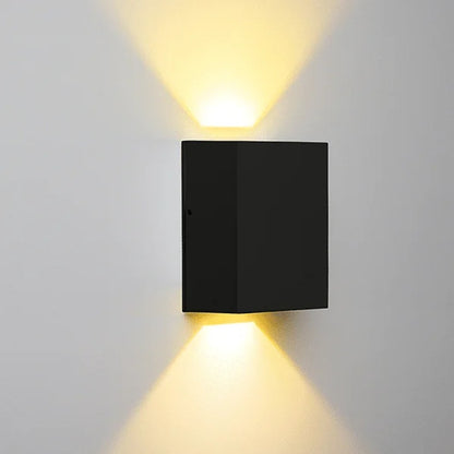 Arandela LED Pix Lumi 5W 3000K Preto Facho Duplo