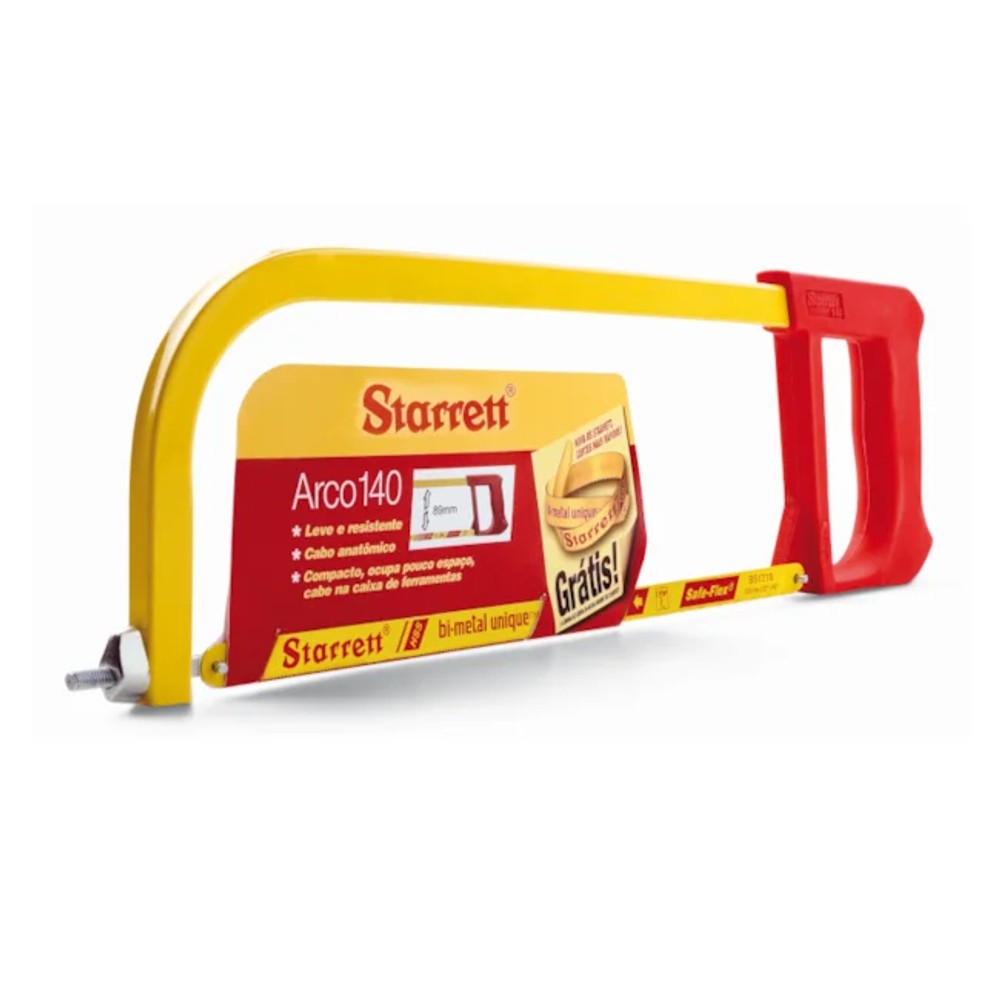 Arco de Serra 12 Polegadas Com Lâmina K140 Starrett
