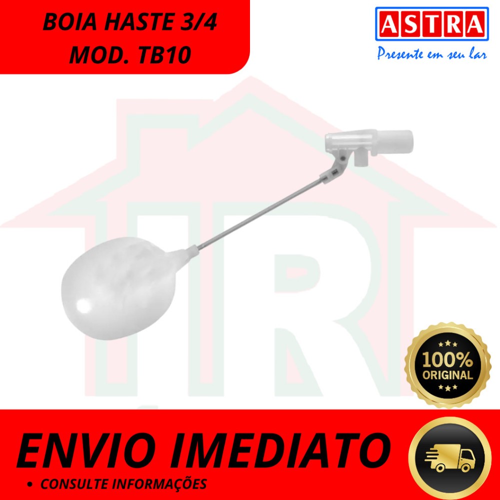 BOIA TB10 3/4 PARA CAIXA D'AGUA ASTRA