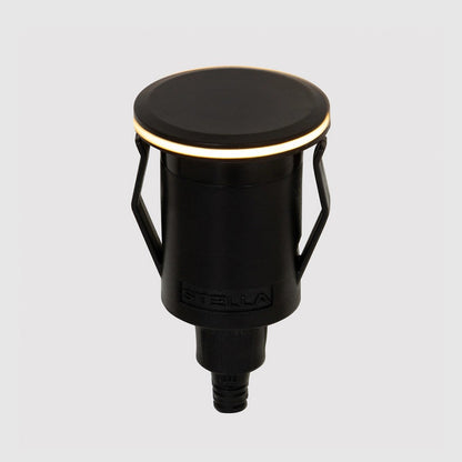 Balizador LED Solo 1W 3000K Preto IP67 PIX