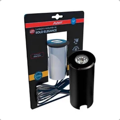 Balizador LED Solo 2W 3000K Elegance IP67 Avant