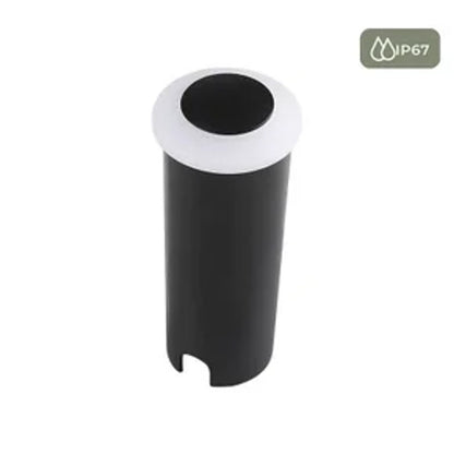 Balizador LED de Solo 1W 3000K Oslo Preto IP67 PIX