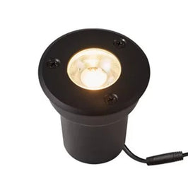 Balizador LED de Solo 1W 3000K Oslo Preto IP67 PIX