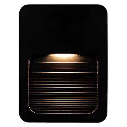 Balizador de LED de Parede 2W 3000K Luma Preto IP65 PIX