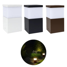 Balizador de Luz 950 1 Lâmpada Halógena Preto 15x5 cm
