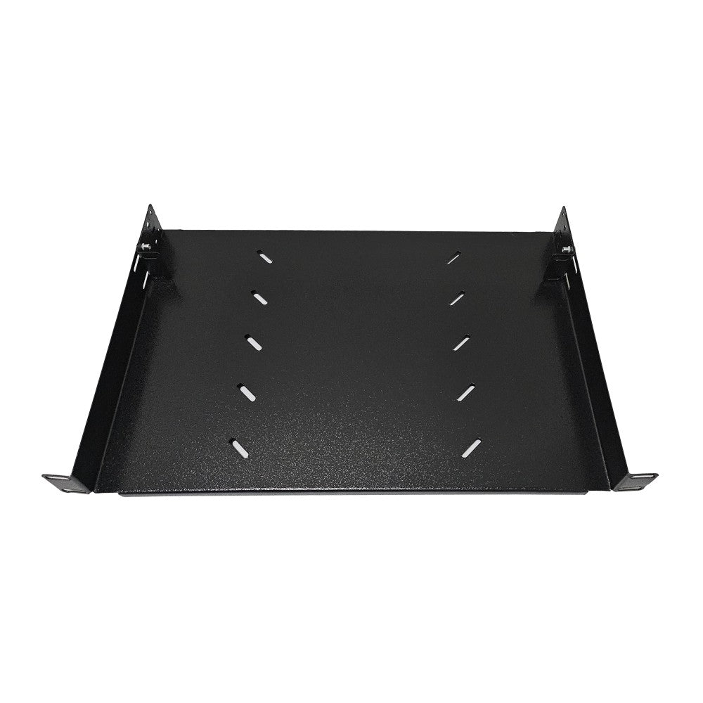 Bandeja Fixa 1U x 300mm 19 Polegadas Preto Maxmetal