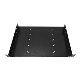 Bandeja Fixa 1U x 300mm 19 Polegadas Preto Maxmetal