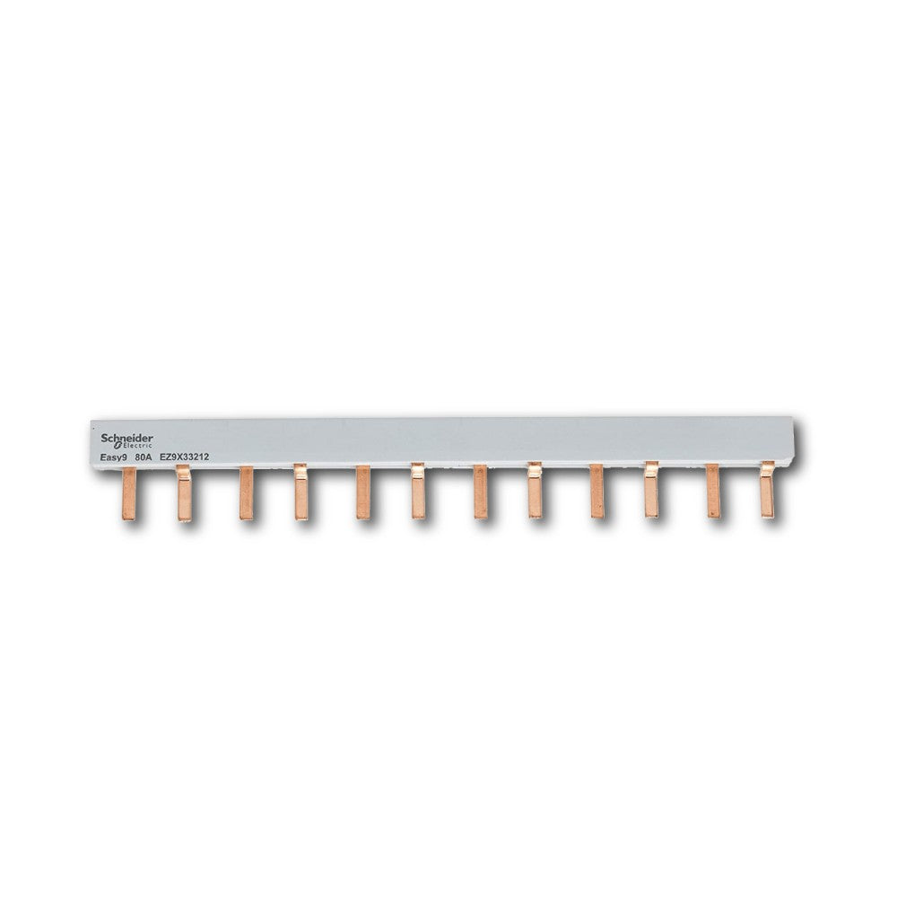 Barramento Fase DIN Bifásico 2x12 80A Schneider