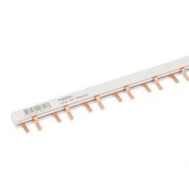 Barramento Fase DIN Bifásico 2x57 80A 1m Schneider