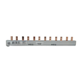 Barramento Fase DIN Bifásico 2x6 80A WEG