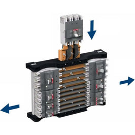Borne para Disjuntor 3 Polos 125A Formula ABB Kit com 3 Peças