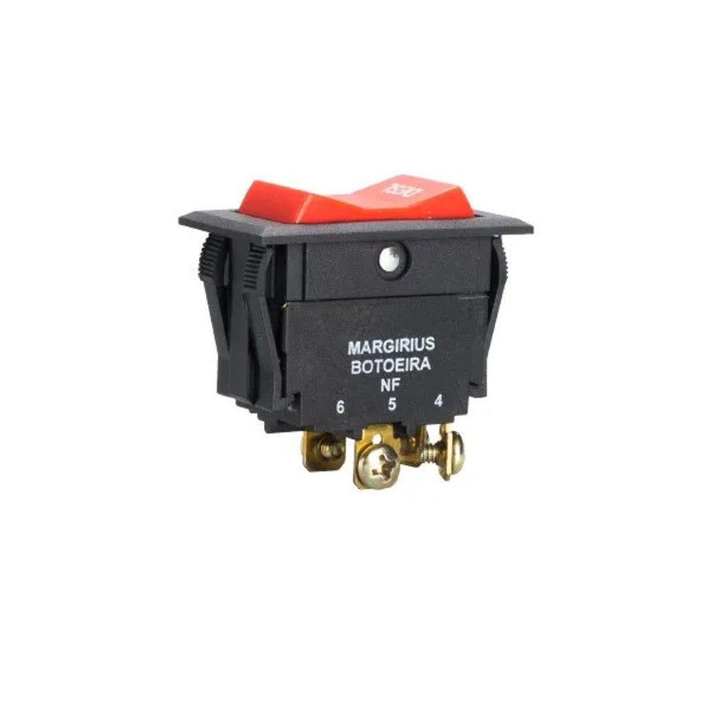 Botão Com Embutir 6A/120V 3A/250V 12001 Margirius