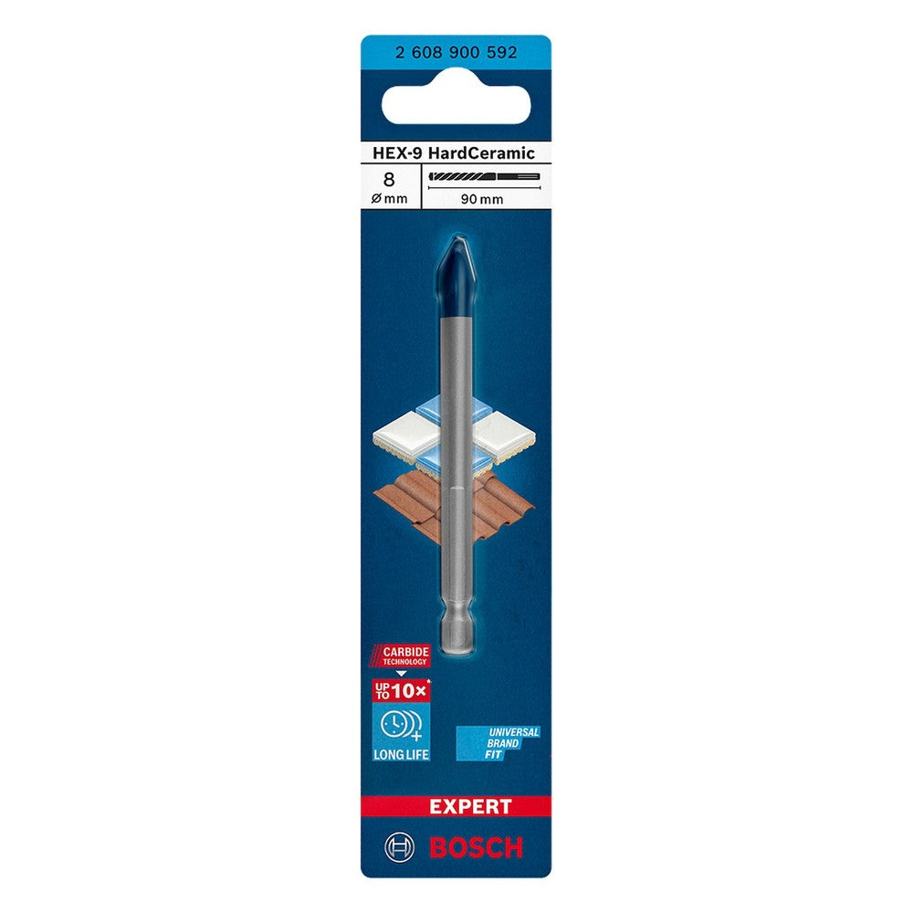 Broca Fura Tudo 8mm Hard Ceramic Bosch