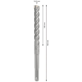 Broca SDS Plus X5 12mm x 100mm x 160mm 2608833807 Bosch
