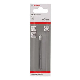Broca para Azulejo Porcelanato e Cerâmica 3mm Bosch 2608587157