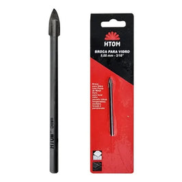 Broca para Vidro 5mm 3/16 Polegadas 42512 HTOM