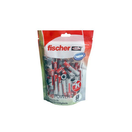 Bucha Nylon DuoPower 10 Fischer 50 Unidades