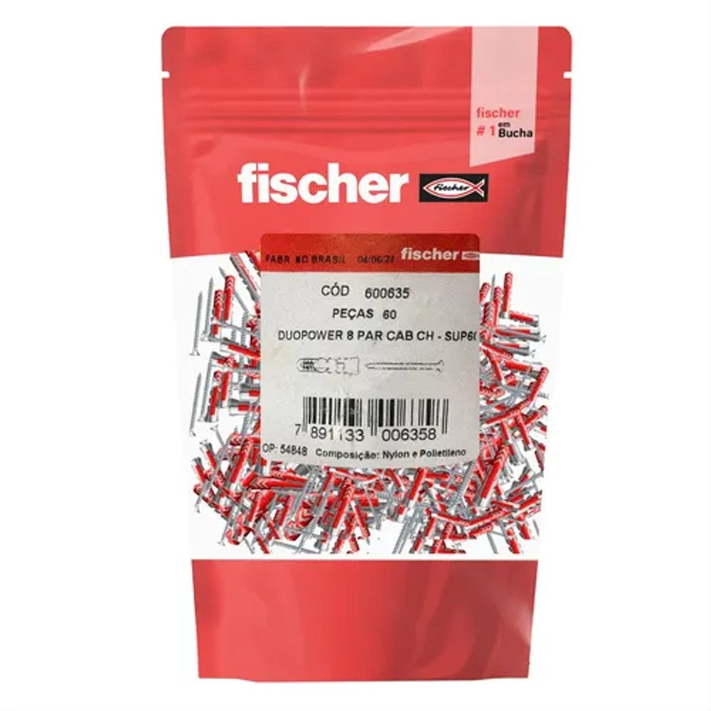 Bucha Nylon DuoPower 8 SUP60 Fischer