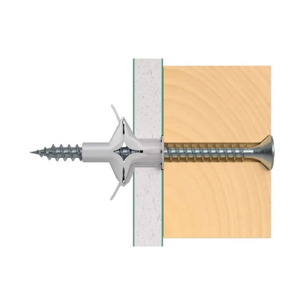 Bucha Nylon FU-10 Com 25 Peças Fischer