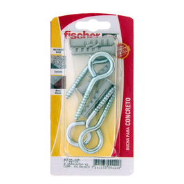 Bucha Nylon S-8 com 4 Peças e Pitão Fischer