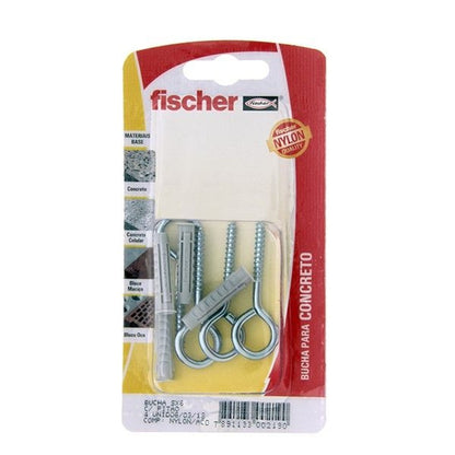 Bucha Nylon SX-6 Com 4 Peças Pitão Fischer