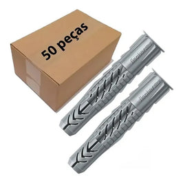 Bucha Nylon UX 8A Fischer com 50 Peças