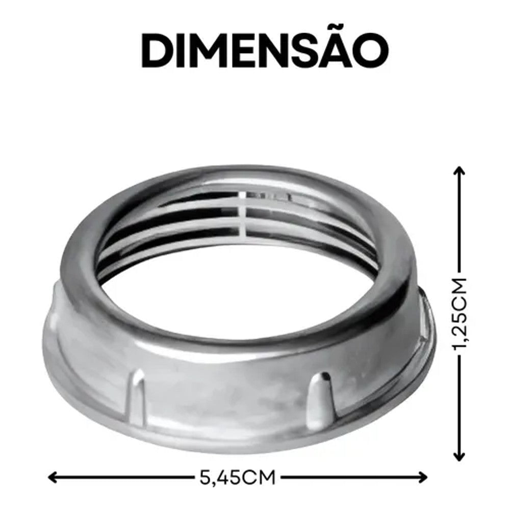 Bucha de Alumínio 1.1/2 Polegadas Wetzel